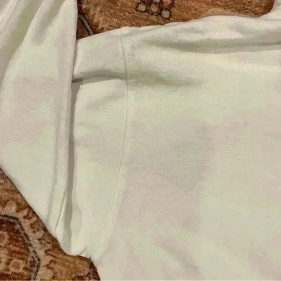 Subdued Full Zip White Hoodie - Picture 3 of 5